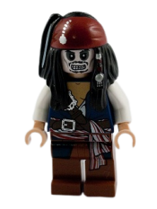LEGO Captain Jack Sparrow Skeleton minifigure