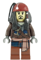 LEGO Captain Jack Sparrow Voodoo minifigure