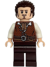 LEGO Will Turner - Reddish Brown Vest set