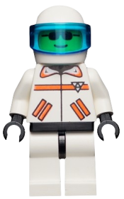 LEGO Res-Q 1 - Helmet with Trans-Dark Blue Visor minifigure