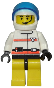 LEGO Res-Q 3 - Yellow Legs and Trans-Dark Blue Visor minifigure