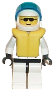 LEGO Res-Q 1 - Helmet, Life Jacket minifigure