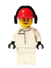 LEGO McLaren Mercedes Pit Crew Member - Male minifigure