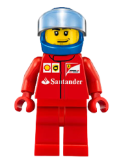 LEGO Scuderia Ferrari Team Truck Driver minifigure