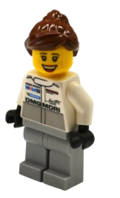 LEGO Porsche Mechanic - Female minifigure