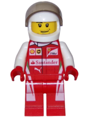 LEGO Scuderia Ferrari SF16-H Driver minifigure