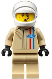 LEGO 1966 Ford GT40 Driver minifigure