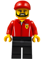 LEGO Ferrari Engineer - Male minifigure