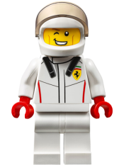 LEGO Ferrari FXX K Driver minifigure