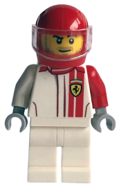 LEGO Ferrari F40 Competizione Driver minifigure