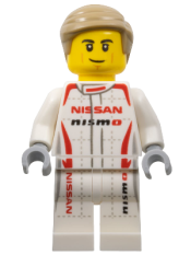 LEGO Nissan GT-R NISMO Driver minifigure