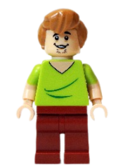 LEGO Shaggy Rogers - Open Mouth Grin minifigure