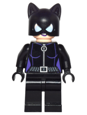 LEGO Catwoman, Purple Lips minifigure