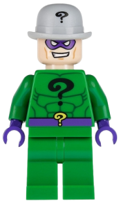 LEGO The Riddler, Bowler Hat minifigure