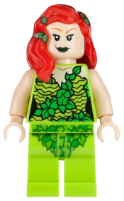 LEGO Poison Ivy, Hair Over Shoulder minifigure