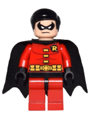 LEGO Robin - Black Cape minifigure