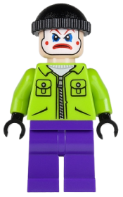 LEGO The Joker's Henchman - Lime Jacket minifigure