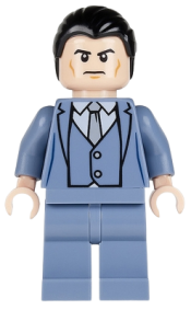 LEGO Bruce Wayne - Sand Blue Suit minifigure