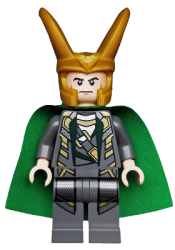 LEGO Loki - Traditional Starched Fabric Cape minifigure