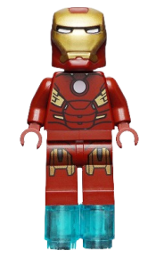 LEGO Iron Man Mark 7 Armor - Foot Repulsors minifigure