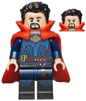LEGO Doctor Strange - Brooch, Flexible Rubber Cape set
