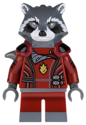 LEGO Rocket Raccoon - Dark Red Outfit minifigure