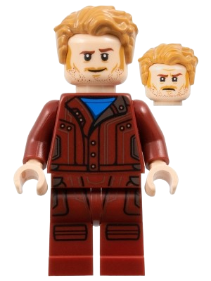 LEGO Star-Lord - Dark Red Printed Legs minifigure