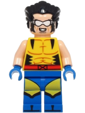 LEGO Wolverine - Hair, Blue Hands set