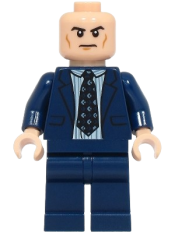 LEGO Professor X (Charles Francis Xavier) - Dark Blue Suit set