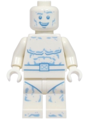 LEGO Iceman - Medium Blue Eyes and Mouth set