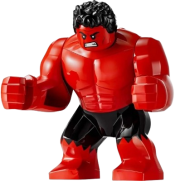 LEGO Red Hulk - Giant, Black Eyes set