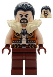 LEGO Kraven The Hunter - Reddish Brown Plain Legs set