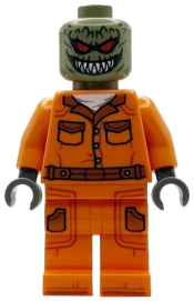 LEGO Killer Croc - Prison Jumpsuit, Side Pockets set