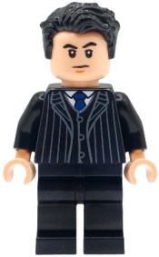 LEGO Bruce Wayne - Black Suit with Dark Blue Tie set