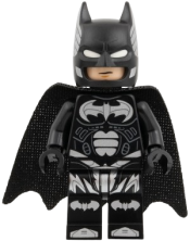 LEGO Batman - Black Suit with Silver Bats and Trim set