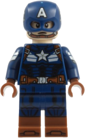 LEGO Captain America - Dark Blue Suit, Printed Arms set