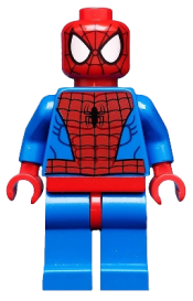 LEGO Spider-Man - Black Web Pattern, Red Hips minifigure