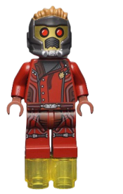 LEGO Star-Lord - Mask, Jacket with Side Buttons minifigure