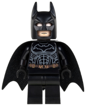 LEGO Batman - Black Suit with Copper Belt (Type 2 Cowl) minifigure