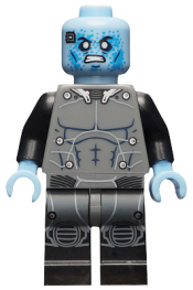 LEGO Electro, Dark Bluish Gray and Black Suit minifigure