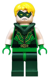 LEGO Green Arrow - Hair minifigure