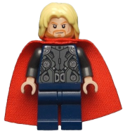 LEGO Thor - Soft Cape, Dark Blue Legs minifigure