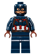 LEGO Captain America - Detailed Suit - Mask minifigure