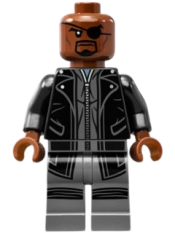 LEGO Nick Fury - Leather Trench Coat minifigure