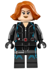 LEGO Black Widow - Short Hair minifigure