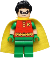 LEGO Robin - Short Sleeves, Spiky Hair minifigure