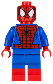 LEGO Spider-Man - Black Web Pattern, Red Boots minifigure