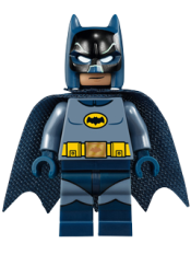 LEGO Batman - Classic TV Series, Headband and Sand Blue Torso minifigure