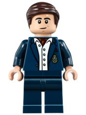 LEGO Bruce Wayne - Ascot and Button Down Shirt minifigure