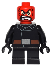 LEGO Red Skull - Short Legs minifigure